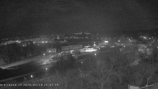 Webcam autoroute A2 en Suisse, à l'est de Bâle, au niveau de la sortie et du Ikea PratteIn