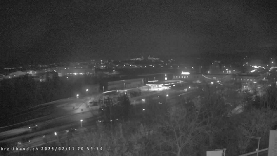 Webcam autoroute A2 en Suisse, à l'est de Bâle, au niveau de la sortie et du Ikea PratteIn