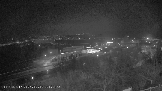 Webcam autoroute A2 en Suisse, à l'est de Bâle, au niveau de la sortie et du Ikea PratteIn