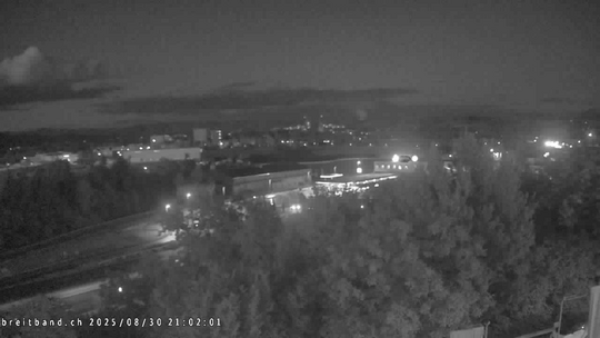 Webcam autoroute A2 en Suisse, à l'est de Bâle, au niveau de la sortie et du Ikea PratteIn