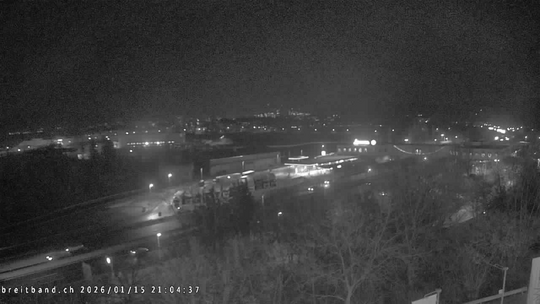 Webcam autoroute A2 en Suisse, à l'est de Bâle, au niveau de la sortie et du Ikea PratteIn