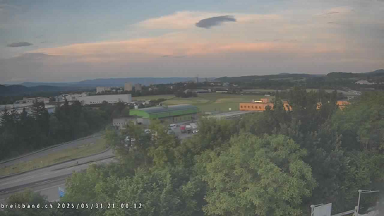 Webcam autoroute A2 en Suisse, à l'est de Bâle, au niveau de la sortie et du Ikea PratteIn