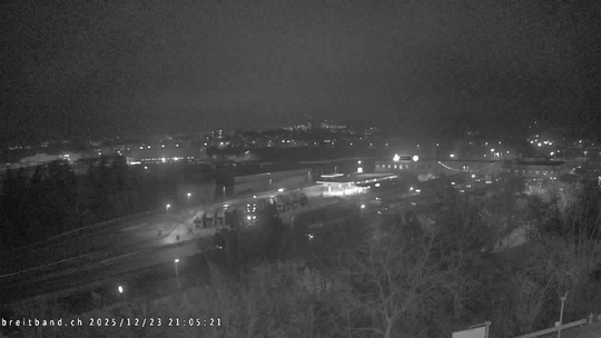 Webcam autoroute A2 en Suisse, à l'est de Bâle, au niveau de la sortie et du Ikea PratteIn