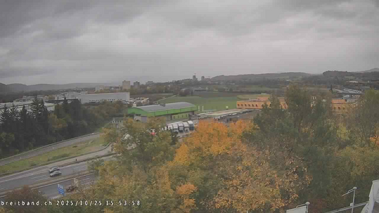 <h2>Webcam autoroute A2 en Suisse, à l'est de Bâle, au niveau de la sortie et du Ikea PratteIn</h2>