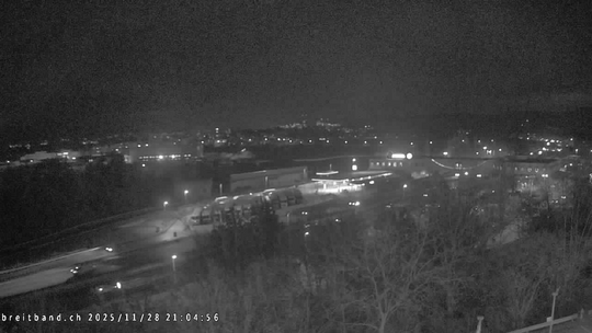 Webcam autoroute A2 en Suisse, à l'est de Bâle, au niveau de la sortie et du Ikea PratteIn
