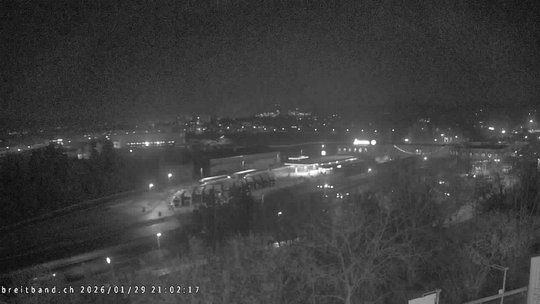 Webcam autoroute A2 en Suisse, à l'est de Bâle, au niveau de la sortie et du Ikea PratteIn