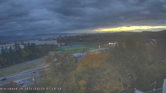 <h2>Webcam autoroute A2 en Suisse, à l'est de Bâle, au niveau de la sortie et du Ikea PratteIn</h2>